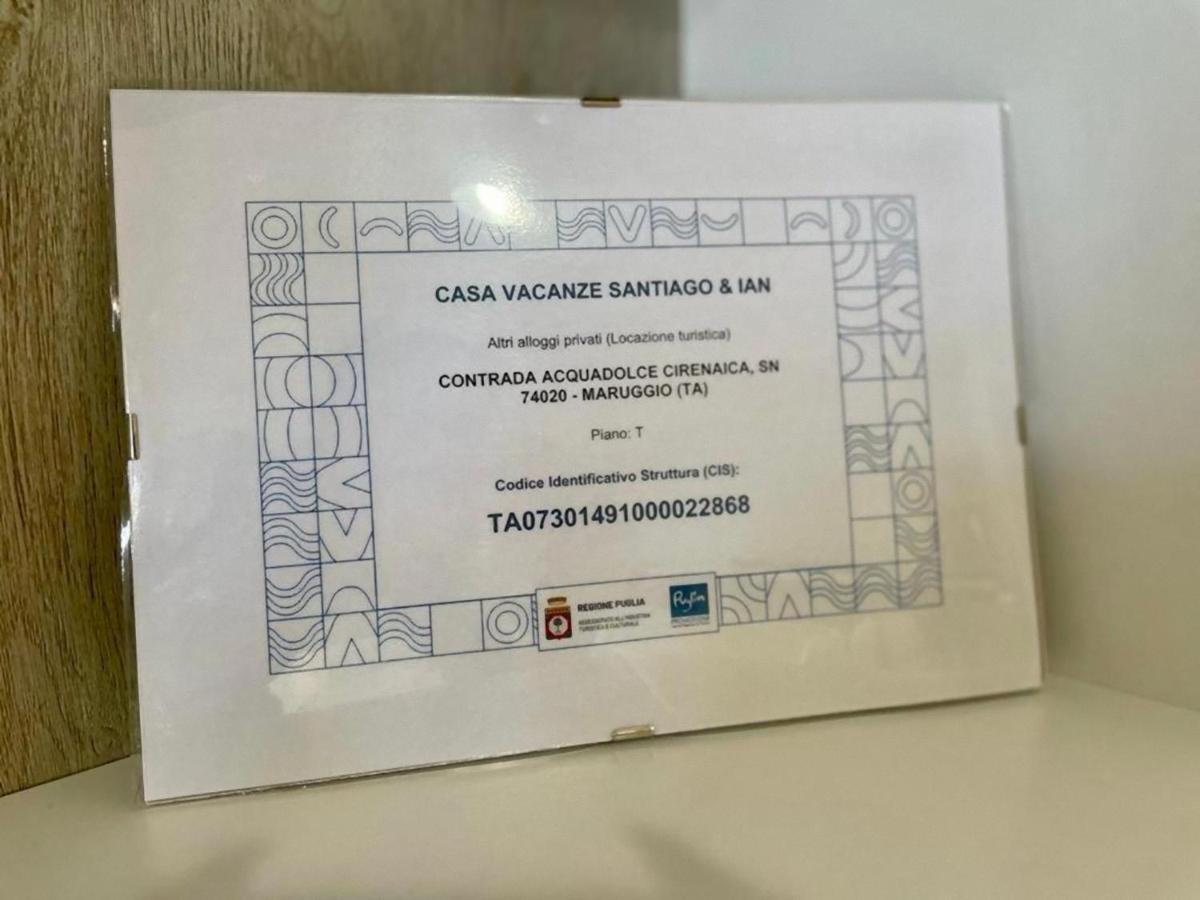 Casa Vacanze Santiago E Ian マルッジョ エクステリア 写真